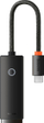 Adapter rrjeti Baseus Lite Series, USB C në RJ45, 1000Mb/s, i zi
