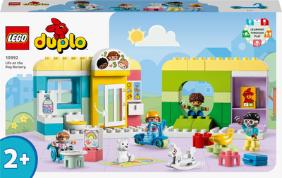Lodra me lego ndërtimi LEGO Duplo Town Life in Kindergarten 10992, edukative, për kalamoj 2+