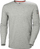 Bluzë pune Helly Hansen Kensington Logo, mëngë të gjata, për meshkuj, gri e çelët