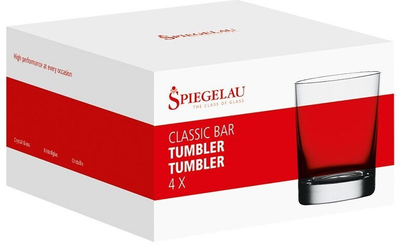 Set gota viski Classic Bar Tumbler, kristal, 9oz, transparent