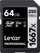 Kartë memorie Lexar Professional 1667x SDXC, 64GB, UHS-II U3 V60