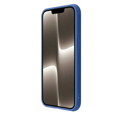 Маска за телефон Nillkin CamShield Pro за iPhone 16E, против удари, лизгачки капак за камера, сина