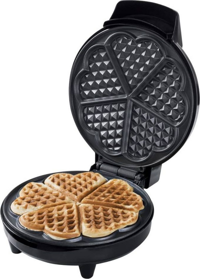 Toster për waffle Bestron AWM700CO, i zi/bronztë