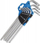 Set çelsash Torx Hogert Technik HT1W818, 9 copë, çelik krom vanadium