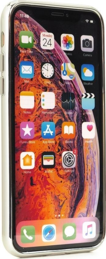 Kapak telefoni Adidas Originals Molded Hard Cover, për Galaxy S9 Plus, silver clear