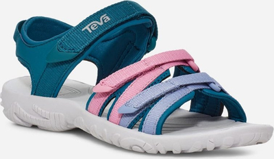 Sandale për goca Teva Kids Tirra, sintetike, Blue Coral