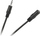 Kabllo audio Abcv J W3.5 J G3.5, 3.5mm, 5m, e zezë