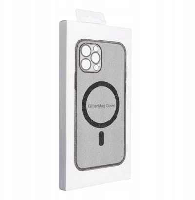 Kapak MagSafe për iPhone 15 Pro Max, transparent, me mbrojtje kamere