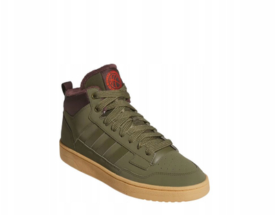 Atlete Adidas Rapid Court Mid Winterized M JR0184, të ngrohta, për dimër, të zeza