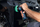 Polisher profesionist Bosch GPO 12V-77, pa bateri, pa karikues, blu