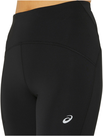 Легинси Asics Road High Waist Tight W, висок струк, за трчање, црни
