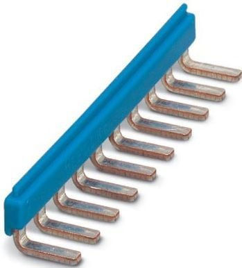 Shirit lidhës Phoenix Contact EB 10 DIK BU, për blloqe terminale modulare, 10 pole, blu