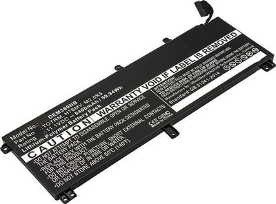 Bateri laptopi MicroBattery CoreParts MBXDE-BA0120, për Dell Precision M3800 dhe XPS 15 9530, e zezë