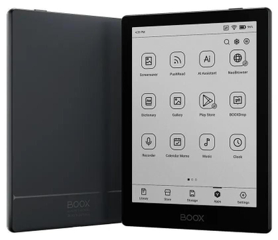 Електронски читач Onyx Boox Go 6, екран 6\", USB C, црн