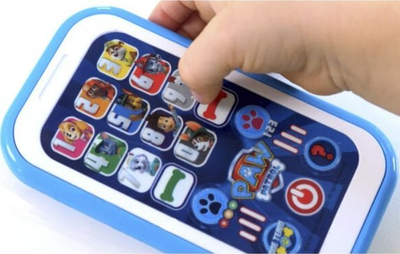 Lodër telefon edukativ Proxy Paw Patrol, interaktiv, për fëmijë 3+, blu