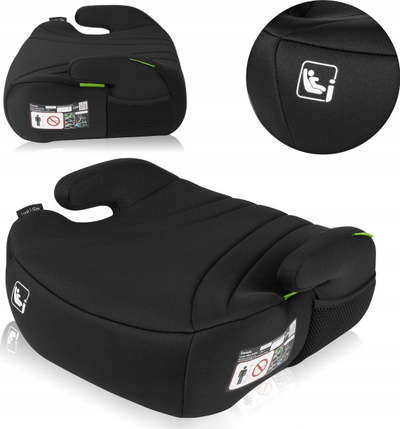 Sedilje makine Lionelo Luuk i-Size, ECE R129, 125-150 cm, e zezë