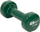 Hantel Energetic Body, 1.5 kg, e veshur me vinyl, e gjelbër