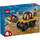 Set lodër LEGO City Yellow Construction Wheel Loader, kamion ndërtimi, me kovë lëvizëse, i verdhë