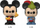 Figurina koleksionu Funko Bitty Pop Disney Mickey Mouse, set me 4 copë, mini vinyl, shumëngjyrëshe
