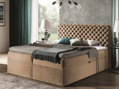 Shtrat kontinental CHESTERFIELD 120x200 + dyshek