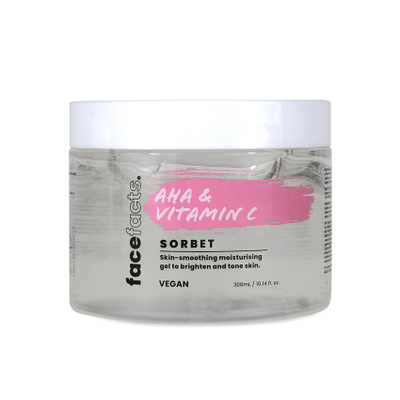 Face Facts AHA + Vitamin C Sorbet Moisturiser - 300g