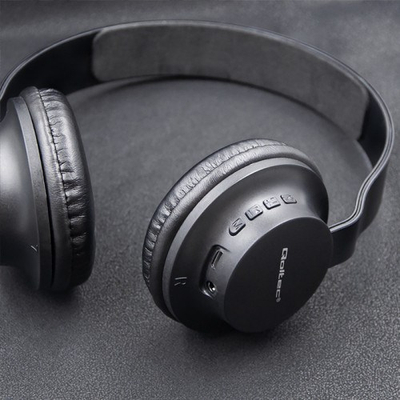 Kufje Qoltec 50846, Wireless, të zeza