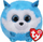 Lodër pelushi TY Puffies Prince Blue Fox, 4", blu