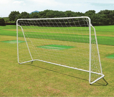 Portë futbolli Master Soccer Goal 290 x 166 x 90 cm, çelik, e bardhë