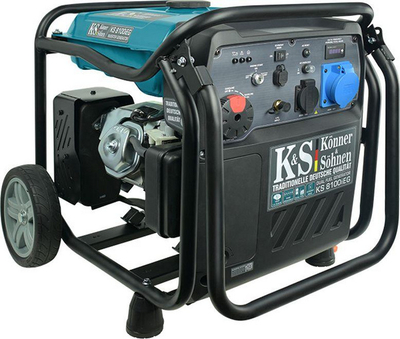 Gjenerator njëfazor Könner &amp; Söhnen KS8100iEG, 8000 W