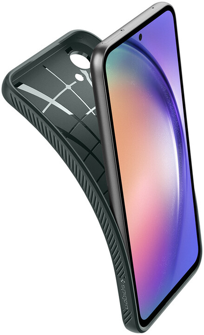 Mbrojtëse Spigen Liquid Air për Samsung Galaxy A54 5G, e gjelbër
