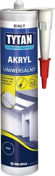 Akrilik Tytan EURO-LINE, 280ml, i bardhë