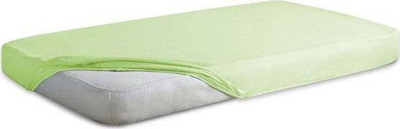 Çarçaf mbrojtës për dyshek Waterproof Fitted Sheet Terry, 90x200 cm, që s’e kap uji, i bardhë