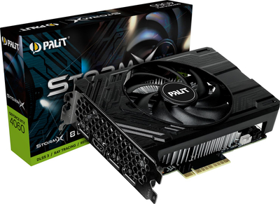 Kartë grafike PALiT NVIDIA GeForce RTX 4060, 8 GB GDDR6, NE64060019P1-1070F