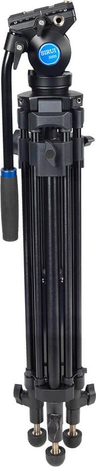 Tripod video Sirui SH-05, lartësia 75-140cm, kapaciteti 6kg, i zi