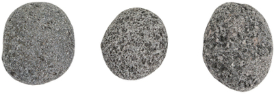 Guva lavë dekorative Black Lava, 30-50mm, 5kg, ngjyrë antracit e zezë