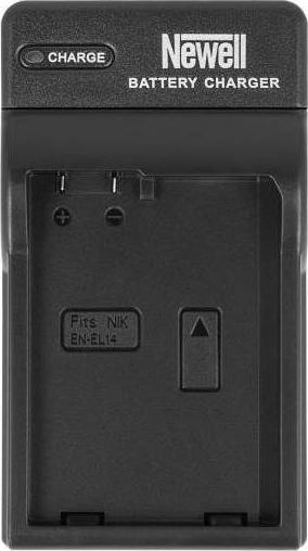 Karikues kamere Newell DC-USB, për bateri EN-EL14, me USB, i zi