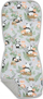 Jastëk shtesë për karrocë Basic Insert, pambuk Minky, me panda edhe dhelpra, gri