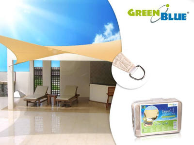 Velë kopshti GreenBlue GB503, 3.6 x 3.6m, bezhë