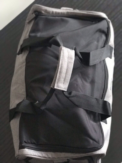 Çantë sportive Hugo Boss, poliester, gri, për meshkuj