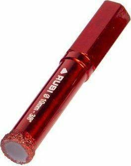 Spiral diamant RUBI DRYGRES 4DRILL 10mm RUBI05926, për pllaka qeramike dhe gres
