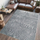 Tapet Wave, 200x300 cm, me reliev, gri