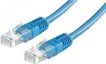 Kabllo rrjeti Roline PatchCord UTP Cat6, 15m, blu