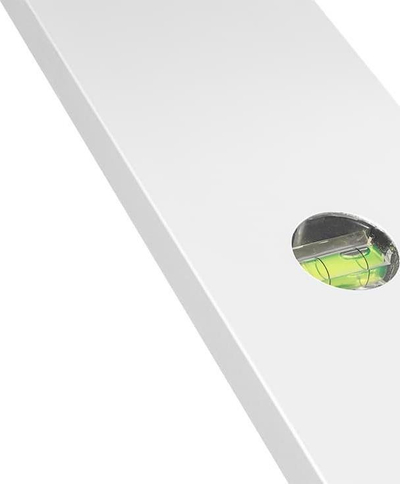 Drejtshkallë muratori Neo 72-525, 300 cm, 2 flluska niveli, argjend