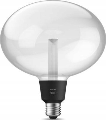 Llambë e zgjuar Philips Hue Ellipse, LED RGB, Bluetooth E27, 6.5W, transparente