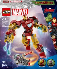 Set ndërtimi LEGO Marvel Iron Man Mech vs Ultron, lodër për fëmijë