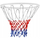Rrjetë basketbolli Enero Net For Hoop, 11 kapëse, plastike, shumëngjyrëshe
