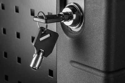 Karrocë veglash NEO Tool Cabinet 7 sirtarë Pro, 174 pjesë, me rrota, e zezë