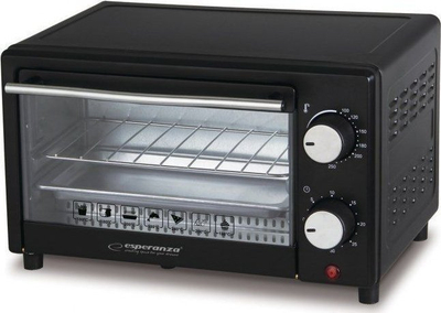 Furrçka elektrike mini Esperanza Calzone, 10L, 900W, e zezë