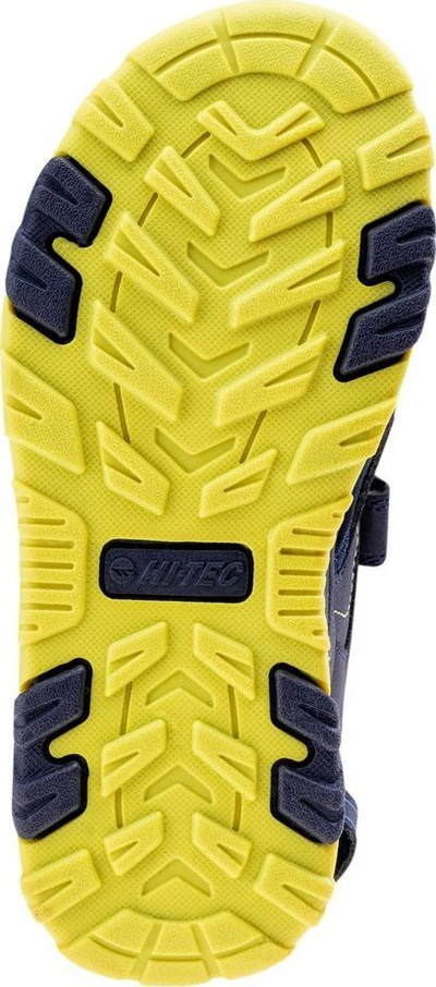 Sandale për kalamaj Hi-Tec Solin Jr, me shirit ngjitës, taban EVA gome, blu