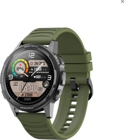 Ora e zgjuar Senbono X28, ekran 1.28\" 360x360, IP68, jeshile
